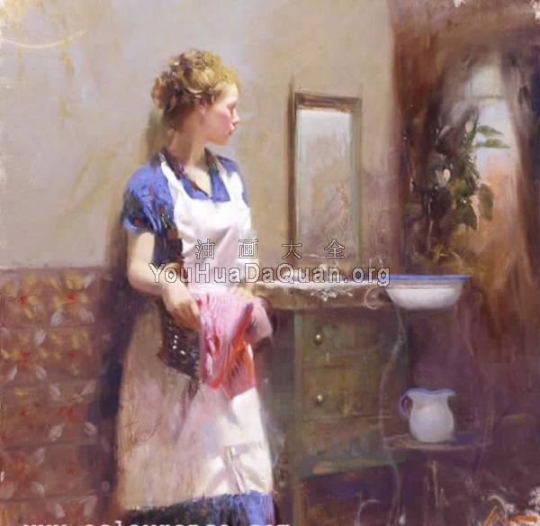 Pino Daeni painting - 皮诺·丹尼尔